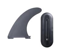 Pinne per tavola da surf - timone flip-up a sgancio rapido | 2 pezzi divisore acqua in nylon e kit base per uso quotidiano lago e mare | resistente tracciamento skeg per ingresso giornaliero