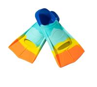 Pinne Regolabili Leggere in Silicone Per Il Fitness Subacqueo E L'allenamento | Tutte Le Stagioni Per Adulti Bambini Uomini E Donne | Taglie 30-47 EU (Colourful,XL(45-47 EU))