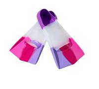 Pinne Regolabili Leggere in Silicone Per Il Fitness Subacqueo E L'allenamento | Tutte Le Stagioni Per Adulti Bambini Uomini E Donne | Taglie 30-47 EU (Purple,S(36-38 EU))