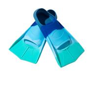 Pinne Regolabili Leggere in Silicone Per Il Fitness Subacqueo E L'allenamento | Tutte Le Stagioni Per Adulti Bambini Uomini E Donne | Taglie 30-47 EU (Blue,L(42-44 EU))