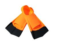 Pinne Regolabili Leggere in Silicone Per Il Fitness Subacqueo E L'allenamento | Tutte Le Stagioni Per Adulti Bambini Uomini E Donne | Taglie 30-47 EU (Orange,XXS(30-32 EU))