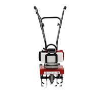 Pinnengrubber Minigrubber 52cc,Microcoltivatore 1,9 kW 6500-7000 RPM, 22,5 cm, 4 lame, 3-12 cm, profondità 30 cm, motore a benzina a due tempi, ruote regolabili in altezza, per giardino campo aiuole