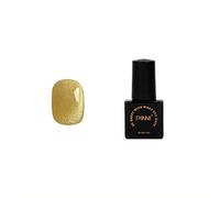 PINNI Occhio di Gatto Smalto Gel Semipermanente per Unghie 3D Glitter Magnetici Aurore Colori Pastello UV LED Soak Off Manicure Vernice per Nail Art Design 5ml, Oro