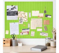 Pinnwand Grande Autoadesiva, 40x60 cm Verde Frutta Autoadesiva Pinnwand in Sughero, Pinnwand Decorativa in Feltro, Fototafel Pieghevole, Memoboard Vision Board per Ufficio, Casa e Camera dei Bambini