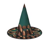 Pino Cone Border 1 PC Halloween strega cappello costume partito cappello adatto per giochi teatrali accessori