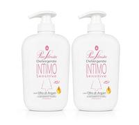 Pino Silvestre Detergente Intimo Sensitive con Olio di Argan pH5 - Sapone Intimo Delicato per Pelle Sensibile, Clinicamente Testato - 2 Unita da 250ml