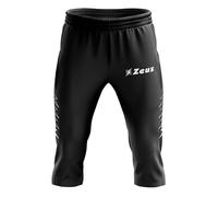 Pinocchietto Enea per Zeus Sport Calcio Calcetto Relax Allenamento Fitness Palestra Football Tracksuit Training Comfort attività Sportiva Pantalone 3/4