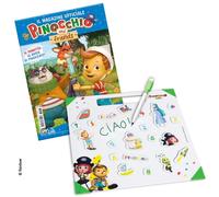 PINOCCHIO AND FRIENDS MAGAZINE CON LA LAVAGNETTA E TANTE CALAMITE