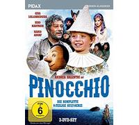 Pinocchio , Die komplette 6-teilige Kult-Serie mit Starbesetzung (Pidax Serien-Klassiker) [3 DVDs]