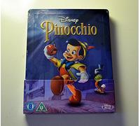 PINOCCHIO Limited Steelbook Blu-Ray ITALIANO [IMPORT UK]