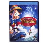PINOCCHIO Ed SPECIALE - 2 DVD Walt Disney con SLIPCOVER RILIEVO