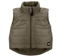 Pinokio Gilet con Nastro, Tasche e Schiena Lunga, Olive Fun Time, 3 Mesi Bimbo