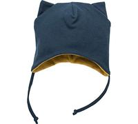 Pinokio Wrapped Bonnet with Ears, Cappello a Cuffia Ragazzino, Blue Navy,