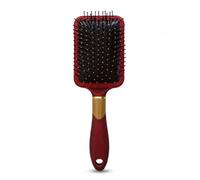 PinoLab Spazzola Paddle Grande Antistatica per Capelli - Districante Professionale Senza Strappare, Setole Morbide con Punta Arrotondata, Ideale per tutti i tipi di capelli (Rettangolare)