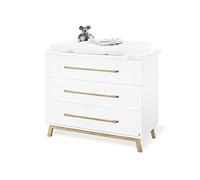 Pinolino 133415B - Fasciatoio "Riva", largo, colore: Bianco