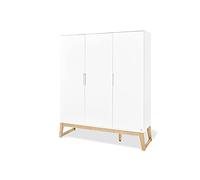 PINOLINO 143466G - Armadio "Bridge", grande, 120 kg, colore: Bianco