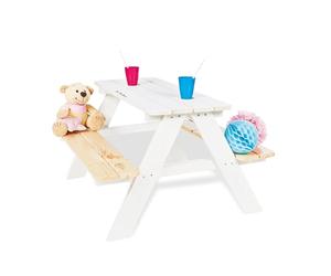 Pinolino 201611 Set di seggiolini per bambini «Nicki for 4', bianco