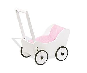 Pinolino 262603 - Carrozzina per bambola Maria, bianco, faggio