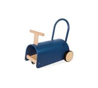 PINOLINO Enzo - Passeggino in legno, per bambini dai 1 anno in su, colore: Blu