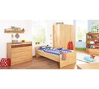 Pinolino Natura - Set di mobili per camera dei giovani, grande, 3 pezzi