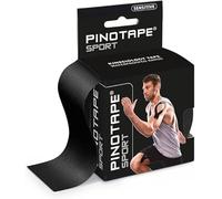 Pinotape Nastro kinesiotore impermeabile per pelli sensibili, senza lattice, forte aderenza, 5 cm x 5 m, 5 m ciascuno, 5 metri = 25 metri