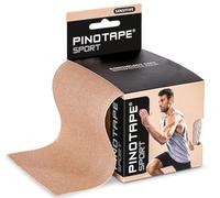 Pinotape Sensitive XL e XXL - Nastro kinesiologico - Beige chiaro - Per grandi gruppi muscolari - Adesivo acrilico extra delicato - XXL - 10 cm x 5 m - 3 pezzi