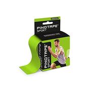 Pinotape Sport - Nastro sensibile - Lime chiaro - 5 cm x 5 m - Nastro kinesiotape impermeabile - per pelli sensibili - senza lattice - forte adesione (1 nastro = 5 metri)