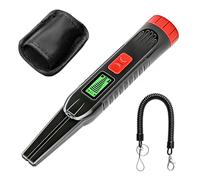 Pinpointer Metal Detector, Metal Detector Pinpointer con LED a 360°, Pinpointer impermeabile, indicatore di segnale LCD palmare, puntatore in metallo per ricerca di sicurezza e tesori