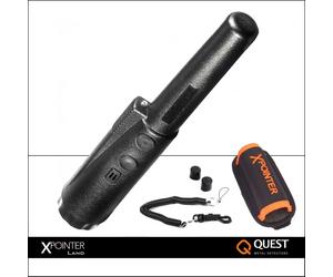 PINPOINTER XPOINTER LAND QUEST NERO CERCAMETALLI METAL DETECTOR IMPERMEABILE