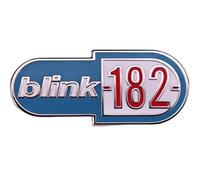 pins en metal groupe blink-182 logo bleu ideal casquette veste