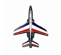 Pin's Metallo Alpha Jet PAF Blu Bianco Rosso Alfetto