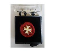 PINS SPILLA SETA CAVALIERE ORDINE MALTA