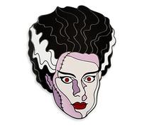 Pinsanity Spilla da bavero smaltata con scritta "Bride of Frankenstein", 1.65 inches, Rame Ottone, Senza pietra