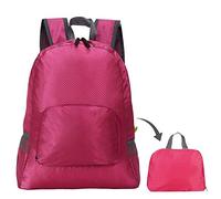 pinsheng Waterpack Backpack_Waterproof sac À Dos Pliable Sports De Plein Air, Rose