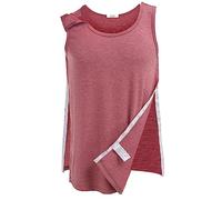 PINSPARK Maglietta Unisex per Canotte Post-operatorie alla Spalla Canotta da Riabilitazione da Donna t-Shirt da Uomo con Bottoni a Pressione e Strappi Abbigliamento per chemioterapia