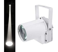 Pinspot Luci Fascio di Luce da Palcoscenico, 3W LED Bianco Della Sfera Dello Specchio Della Discoteca, Adatto per Bar, Feste da Ballo, Spettacoli Teatrali