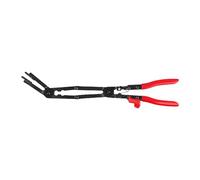 Pinta Di Fissaggi A Tubo Aa Vuoto To0L - Pinze A Clip Curva Dentati, Operatore Di Morsetto Tuube Per Auto Dritti | Accessorio Per Riparazioni Ac Olio Acqua Per I Sistemi HVAC Del Veicolo | Strumento M