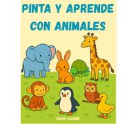 Pinta y aprende con animales