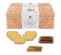 Pintaudi® | Biscotti Assortiti Ricetta Tradizionale | Biscotti al Burro Puro 4 Gusti | Frollini Burro di Normandia | Biscotti Classici Lattina Metallo - 240 Gr