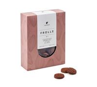 Pintaudi Frolle N. 1 Biscotti Frollini al Cioccolato Grand Cru e Fior di Sale, 160 Grammi