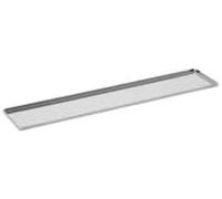 Pinti Inox 3391260 PINTI Vassoio in Acciaio Inox Bartender Rettangolare 60x20 Made in Italy