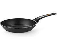 Pinti Inox Efficient Iron Padella Fonda Antiaderente, in Alluminio Pressofuso, Adatta Ai Piani Cottura a Induzione, Nero, 20 cm