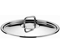 Pinti Inox Professionale Coperchio, Acciaio Inossidabile, Argento, 20 x 20 x 5 cm