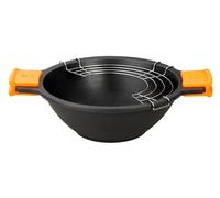 Pinti, wok con coperchio e griglia antiaderente Efficient presine in silicone