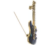 Pintiera a forma di chitarra creativa da donna da uomo in lega musicale per