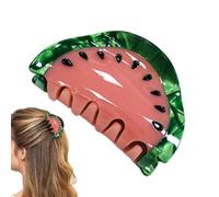 Pintiera per capelli di capelli divertenti per donne - Women Watermelon Fruit Fruit Masceli a di cucina, Accessori per capelli | Claw per pelo, per viaggio d'affari, piscina, spiaggia, doccia, v