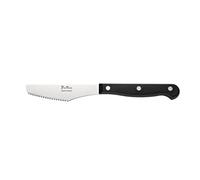 PINTINOX 12 Coltelli Pizza Lama Acciaio Inox Seghettata Manico Rivettato Cm 21