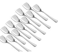 Pintinox America, set 12 paletta gelato, in acciaio inox