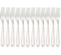 Pintinox Flavia, set 12 forchetta da tavola in acciaio inox