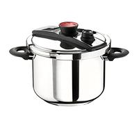 Pintinox, Pentola a Pressione Pro, Acciaio Inox, Adatta all'induzione, 6 Litri.